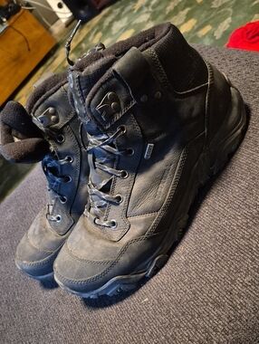 Merrell Men's Black Leather Hiking Boots
